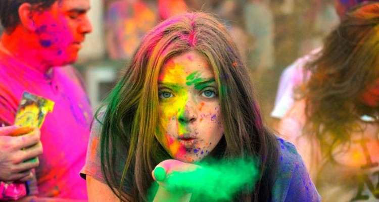 holi colours remove