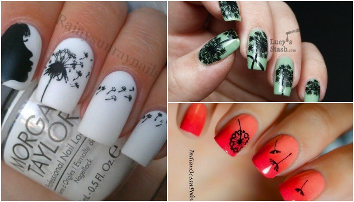 15 Cute Dandelion Nail Art Ideas And Tutorials