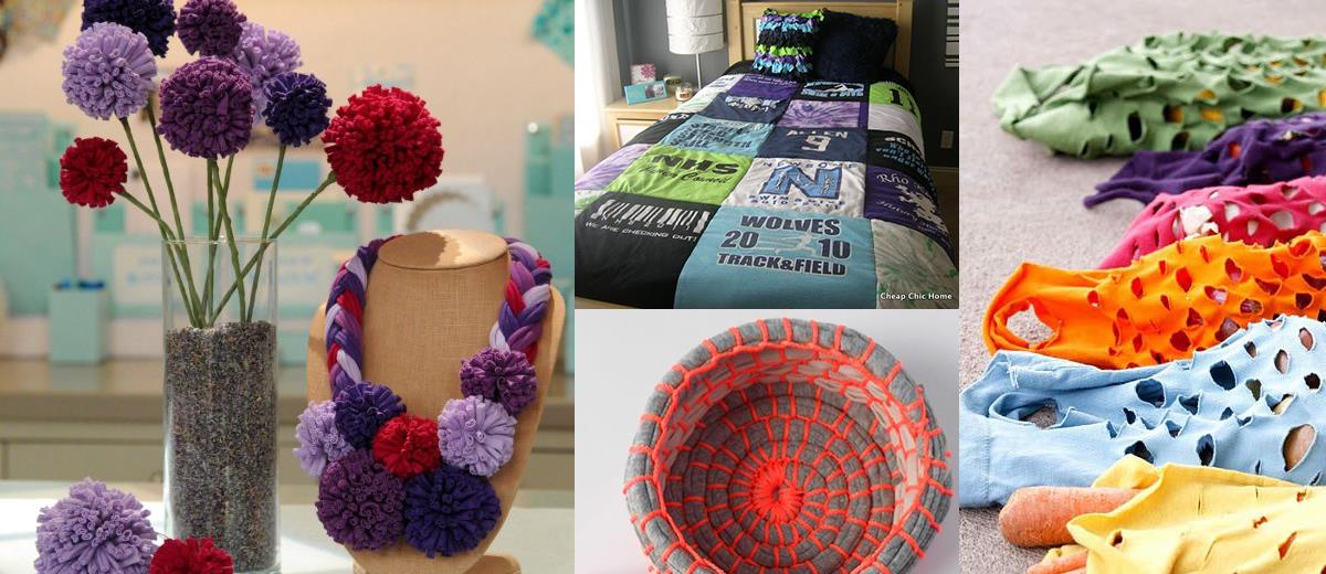 20 Ways To Repurpose Old Tshirts