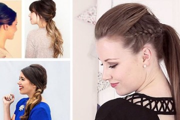 10 Different Stylish And Easy Ponytail Hairstyles