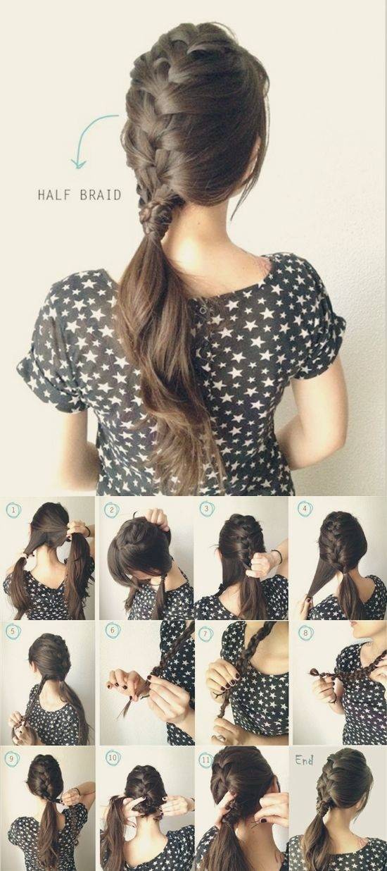 French Braid Hairstyle Tutorial