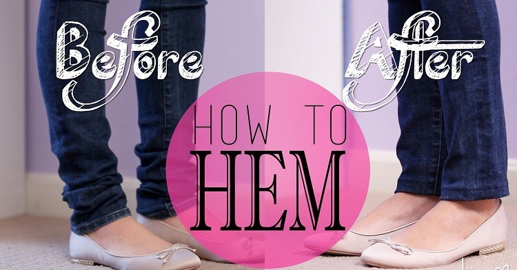 How to Hem Jeans, Shorts, or Skirts At Home