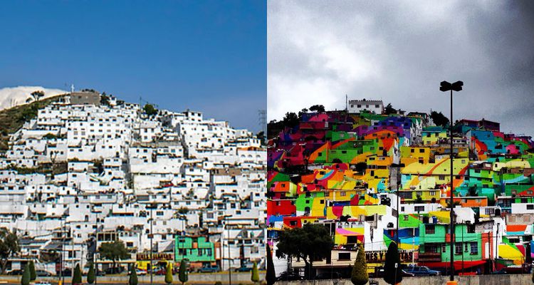 Mexican Government Let Street Artists Paint 200 Houses