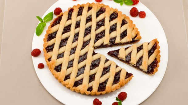 Lattice Jam Tart