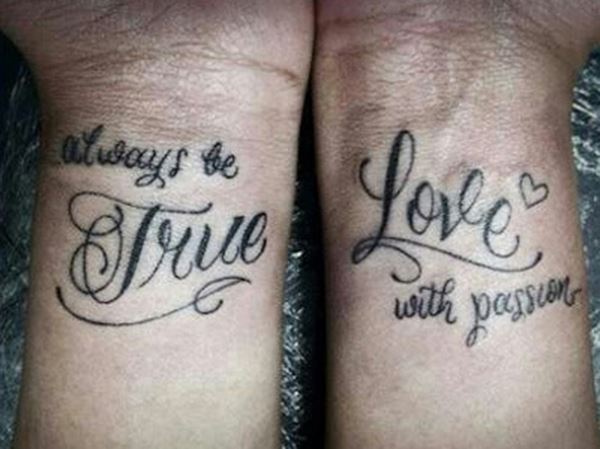 Always be True...Love with passion