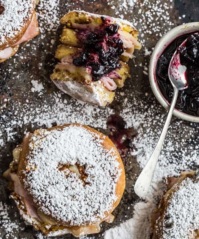 doughnut monte cristo sliders