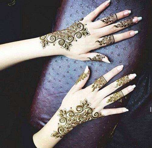 exquisite mehndi design 2