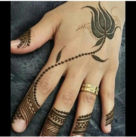 exquisite mehndi design 3