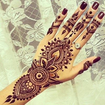 16 Most Beautiful And Different Styles Of Back Mehendi Designs