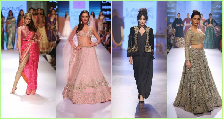 Celebrities who have rocked the ramp in recently concluded Lakme Fashion Week
