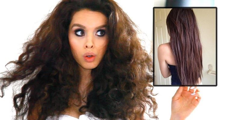 How to get straight hair curly without heat cheap