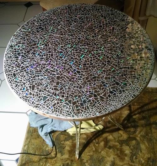 Mosaic table