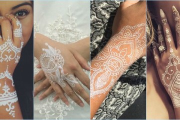 Best White Mehndi Designs