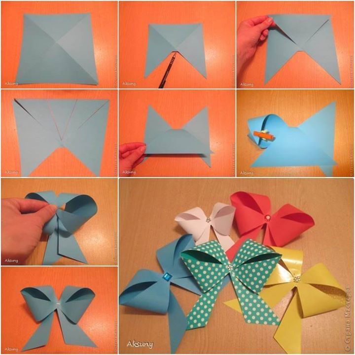 Cute Paper Ribbon Bow