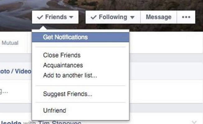 Facebook hacks - get notifications