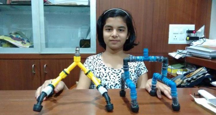12-year-old Shrusti Nerkar Invention Can Save Water In Showers