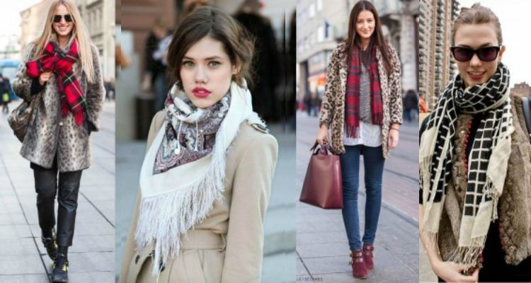 25 stylish ways to wear a scarf