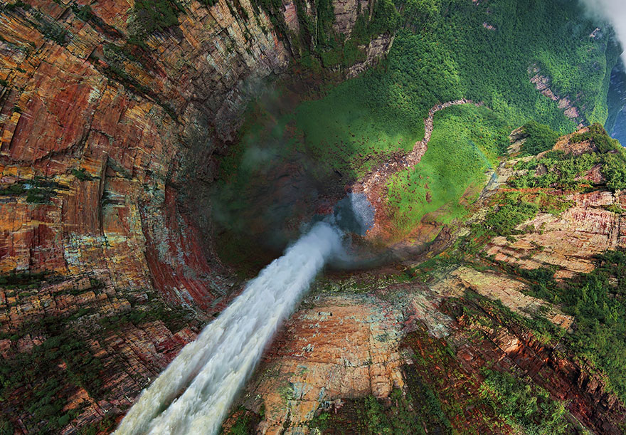 Churun-meru (Dragon) Waterfall, Venezuela