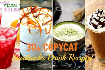 30 Copycat Starbucks Drink Recipes