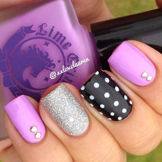 Adding style to your nail design can be this easy too!