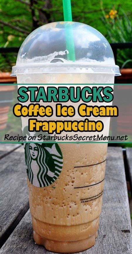 Coffee Ice Cream Frappuccino