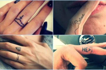 Cute Finger Tattoo Ideas