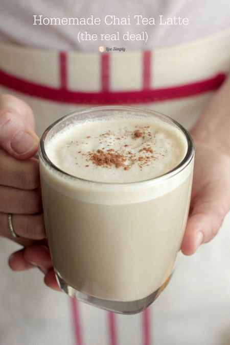 Homemade Chai Tea Latte