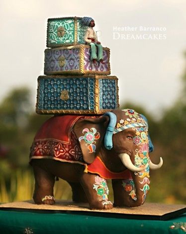 Indian Elephant Cake