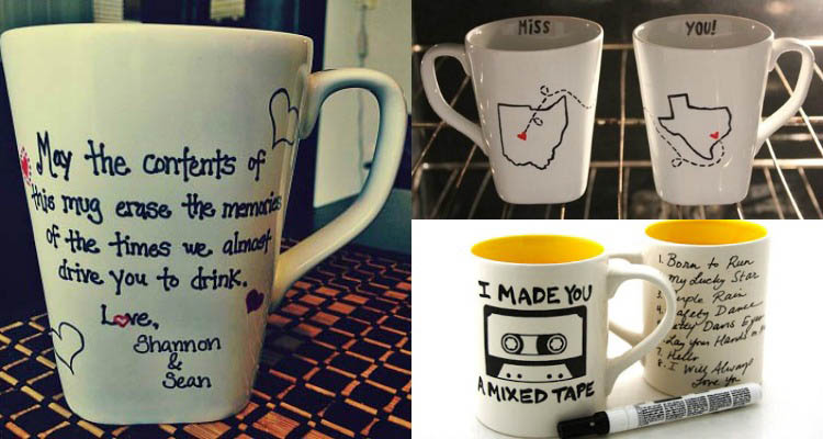 Make Interesting Diy Personalized Mugs