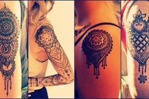 Best shoulder Mehndi designs