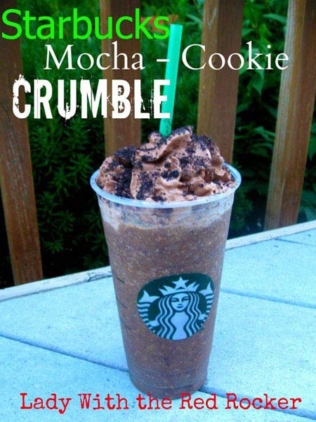 Starbucks Mocha Cookie Crumble Frappuccino