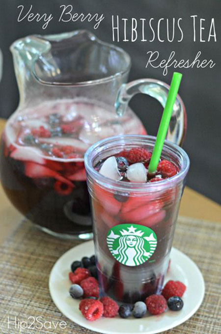 Very Berry Hibiscus Tea Refresher