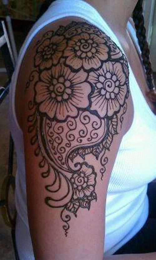 20 Best Shoulder Mehndi Designs For Those Who Love To Experiment