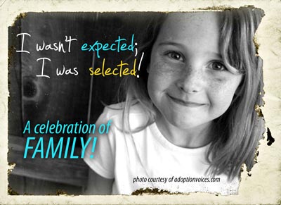 Celebrate child adoption