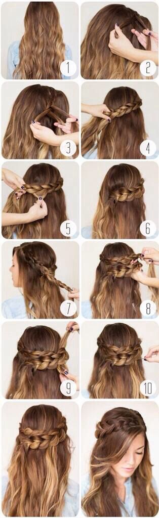 half up half down hairstyles