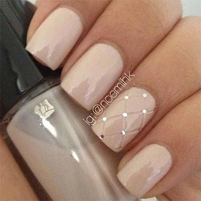 embossed pattern nail art design