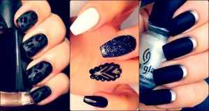 50 Sassy Black Nail Art Designs To Envy