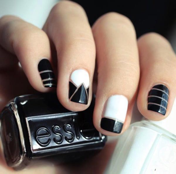 50 Sassy Black Nail Art Designs To Add Spark To Your Bold Look