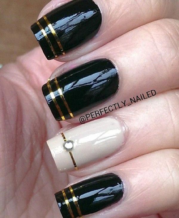 50 Sassy Black Nail Art Designs To Add Spark To Your Bold Look