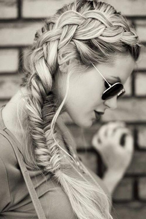 dutch turned fishtail braid hairstyles