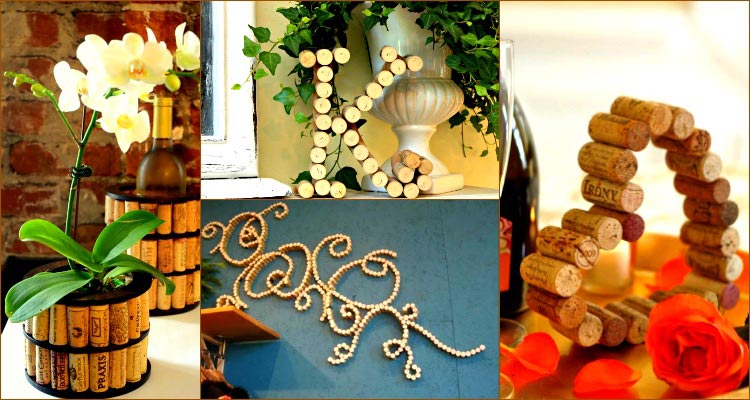 Beautiful Home Decor Items From Wine Corks