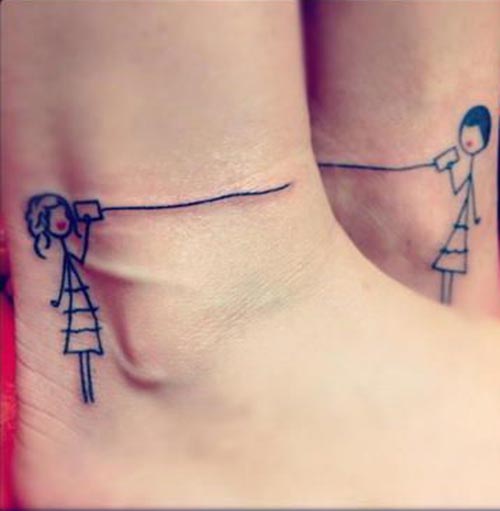 Cute best friend tattoo