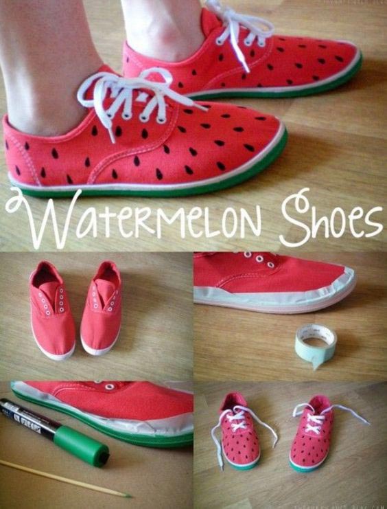 Watermelon shoes