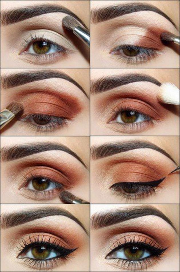 Cat eye makeup 