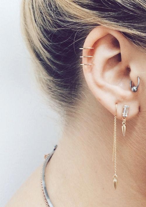 Classy helix rings and a threaded bullet