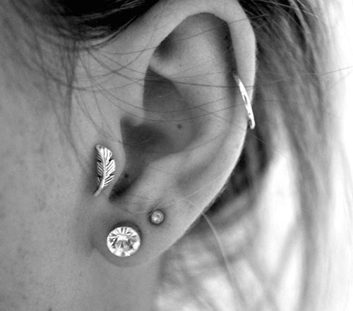 beautiful ear piercing ideas