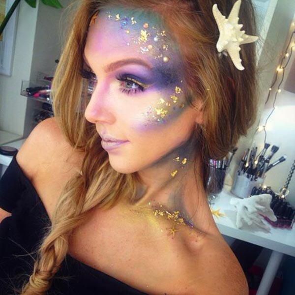 halloween mermaid makeup