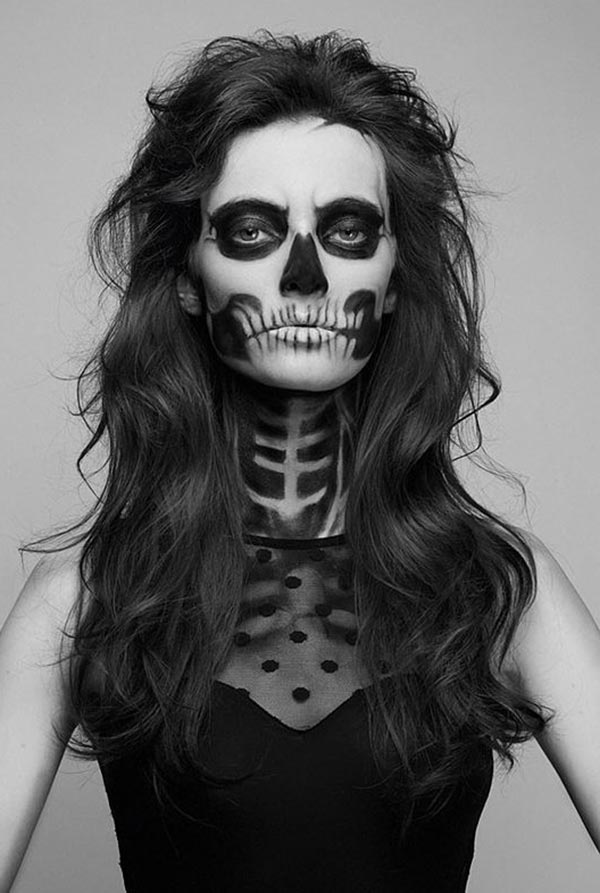 skull makeup