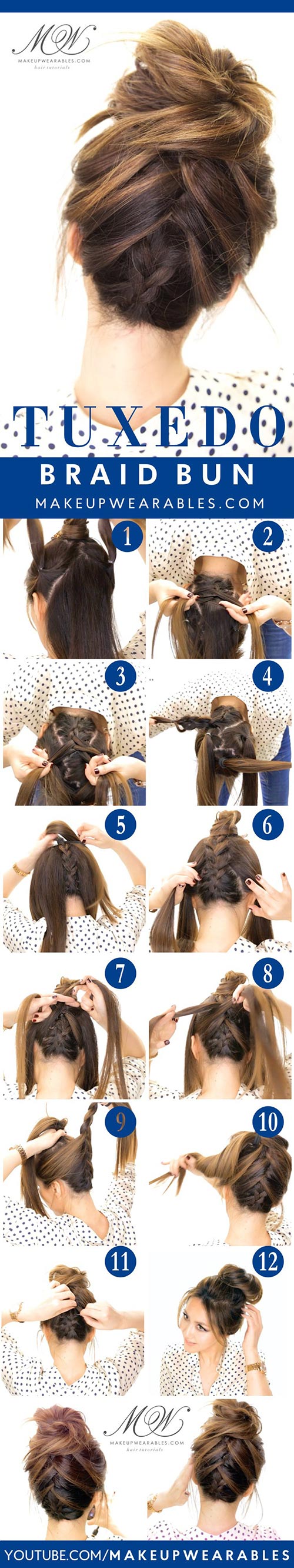 Top 10 Messy Updo Tutorials For Different Hair Lengths