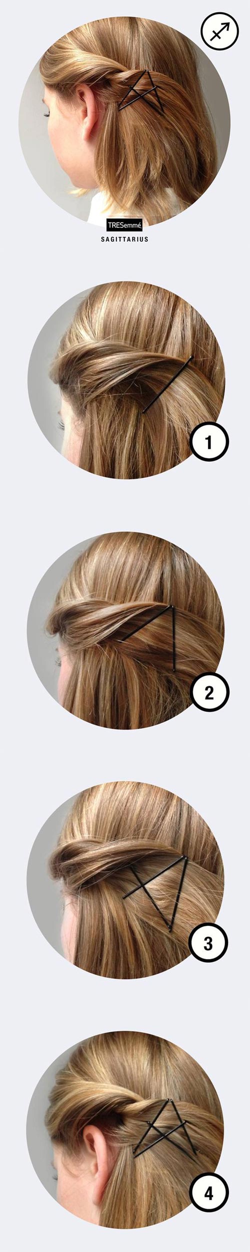 star bobby pin tutorial